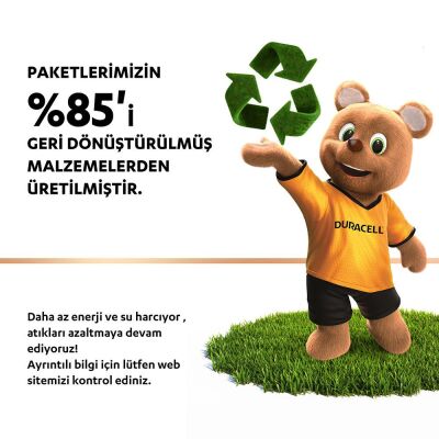 Duracell Ultra Alkalin AAA İnce Kalem Piller, 10'lu paket - 3