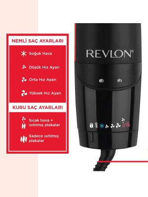 Revlon One Step Air Straight Saç Kurutma Makinesi ve Düzleştirici RVDR5330E - 6