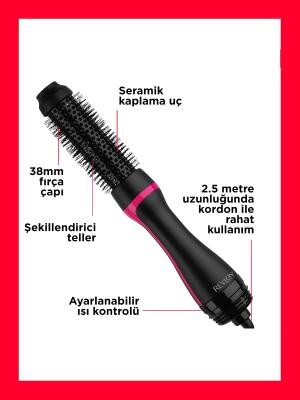 Revlon One Step Style Booster Saç Kurutma Makinesi ve Şekillendirici RVDR5292UKE - 4